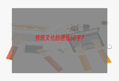 传统文化的感悟50字？