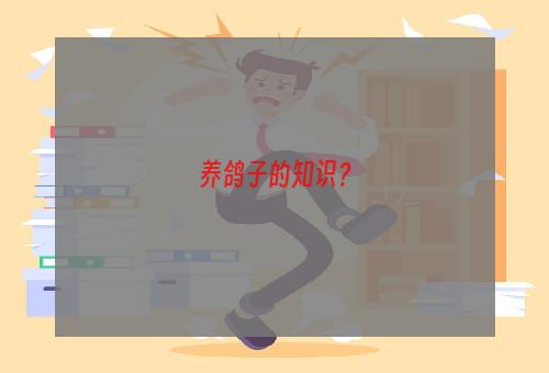 养鸽子的知识？