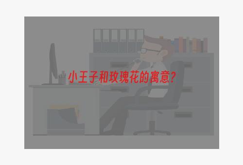 小王子和玫瑰花的寓意？