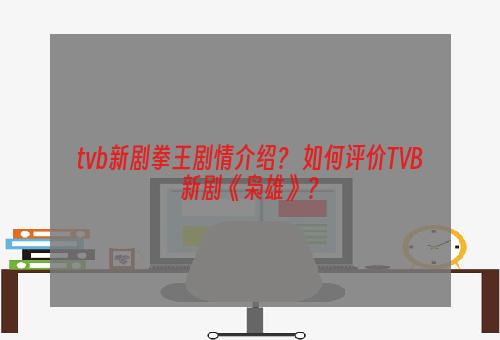 tvb新剧拳王剧情介绍？ 如何评价TVB新剧《枭雄》？